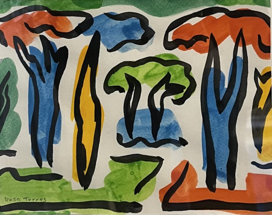 Composición con árboles